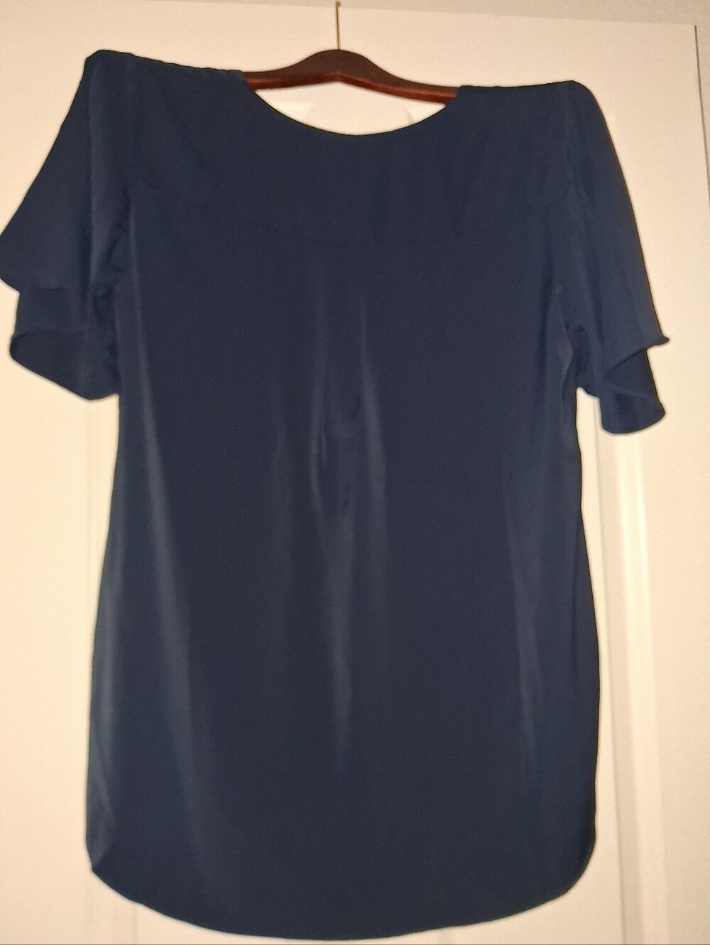 New With Tags 4 PACK Light Blue & Navy & Blue & White/Blue Anyally Blouse's - Picture 5 of 16